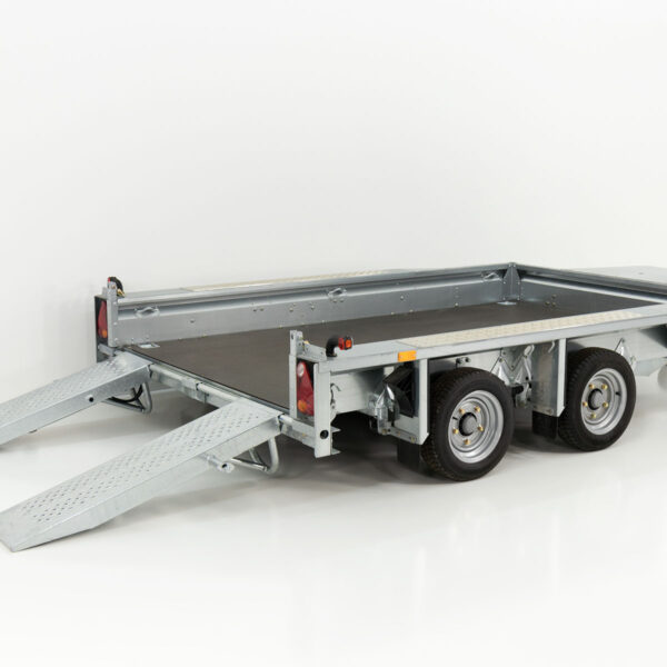 Ifor Williams Baumaschinenanhänger GX105 HD 157×303 3,5t|Einzelrampen