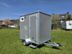 Container als Wohnraum, Badezimmerwagen, Sanitärwagen, Toilette, Dusche