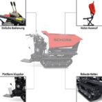 SCHORR Minidumper RR500DHKAH PRO [Hochkipper] 500kg PRO Raupendumper Mulde Benzindumper – Bild 3