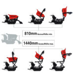 SCHORR Minidumper RR500DHKASH PRO [Selbstlader+Hochkipper] 500kg Raupendumper Mulde Hochkipper Schaufeldumper – Bild 3