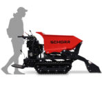 SCHORR Minidumper RR500DHKASH PRO [Selbstlader+Hochkipper] 500kg Raupendumper Mulde Hochkipper Schaufeldumper – Bild 5