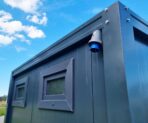 Sanitärcontainer SCDD RAL 7016 Anthrazitgrau | H 2350 x B 2400 x T 1250 mm | 2 Türen | mit Dusche – Bild 4