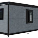 Conteneur Comme Habitat Deluxe 12x6m, 3 Zimmer und Küche