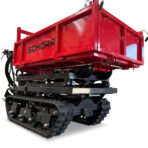 SCHORR Minidumper 1000kg RR1000DHKBH PRO [Hochkipper] PRO Raupendumper Flachmulde Benzindumper – Bild 2