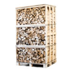 Palette kammergetrocknetes gespalten Hainbuche Brennholz 33cm
