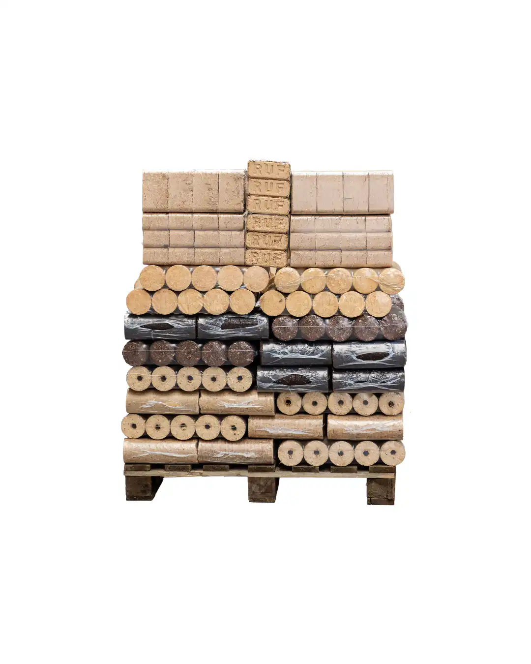 mixneu Holzbrikett Mix Palette 990 kg – Bild 1