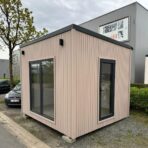 Günstiges, isoliertes Gartenbüro (10,5 m²) – Hochwertiges, generalüberholtes Modul