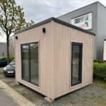 Günstiges, isoliertes Gartenbüro (10,5 m²) – Hochwertiges, generalüberholtes Modul