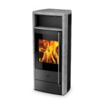 Dauerbrandofen Fireplace Teramo RLU Speckstein 6 kW