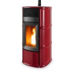 Pelletofen MCZ Suite Air 10 UP! 10 kW - Ausführung: 105 Bordeaux ceramic
