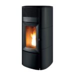 Pelletofen MCZ Club Comfort Air Matic 14 Core R - Ausführung: Keramik Schwarz