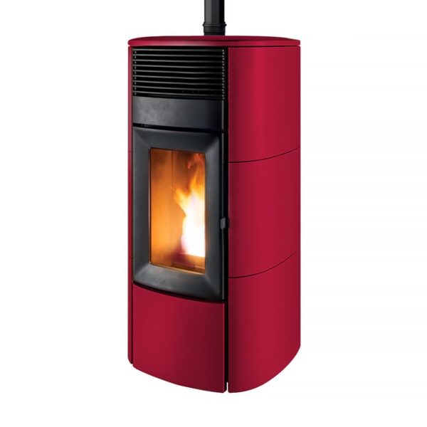 Pelletofen MCZ Club Comfort Air 12 UP! 11,9 kW - Ausführung: Bordeaux ceramic_105