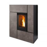 Pelletofen MCZ Feel Comfort Air Matic 12 Core R 12 kW - Verkleidung: 253 Materia Piombo