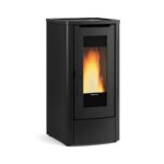 Extraflame Pelletofen Dahiana Plus VFS 10 kW, kanalisierbar - Ausführung: Schwarz