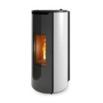 Pelletofen MCZ Mini Air 6 UPXUP 6,3 kW - Ausführung: 302 White metal