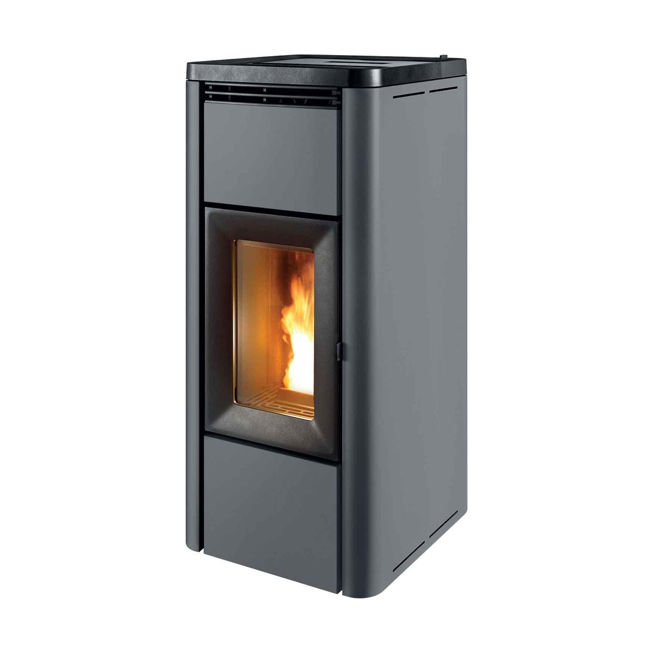 prod_7060840_ofen_de Pelletofen MCZ Mida Air 6 R 5S Wi-Fi 6,2 kW - Ausführung: 313 Silver metal – Bild 1