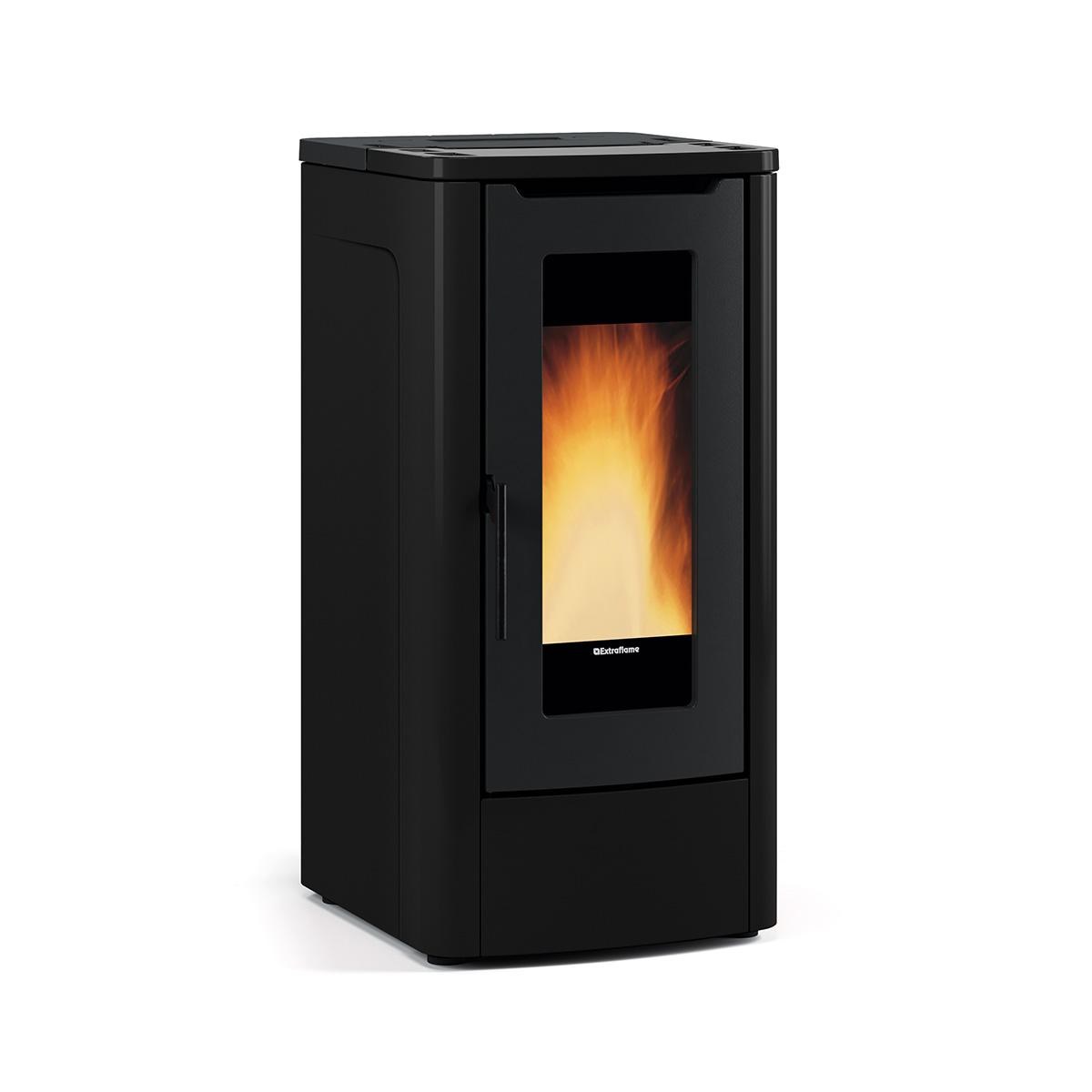 prod_7061720_ofen_de Pelletofen Extraflame Teorema mit 10 kW - Verkleidung: schwarz – Bild 1