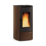 Pelletofen wasserführend Extraflame Marina Idro H11 mit 14,8 kW - Verkleidung: bronze