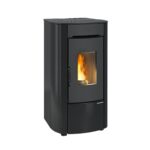 Pelletofen Extraflame Prestige Line Angelica Junior mit 7 kW - Verkleidung: schwarz