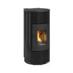 Pelletofen Extraflame Prestige Line Daniela Plus mit 8 kW - Verkleidung: schwarz