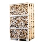 Palette kammergetrocknetes gespalten Hainbuche Brennholz 33cm